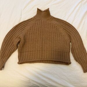 H&M Brown Turtleneck Sweater